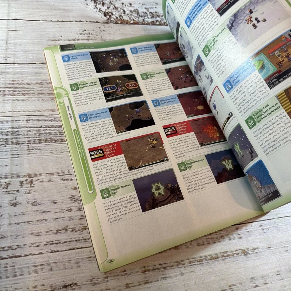 Pokemon Ranger: Guardian Signs Official Strategy Guide No Poster
